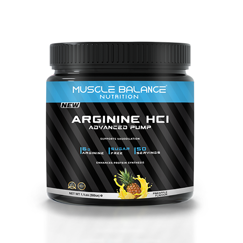 Muscle Balance Nutrition Arginine HCl Advanced Pump 500 Gr